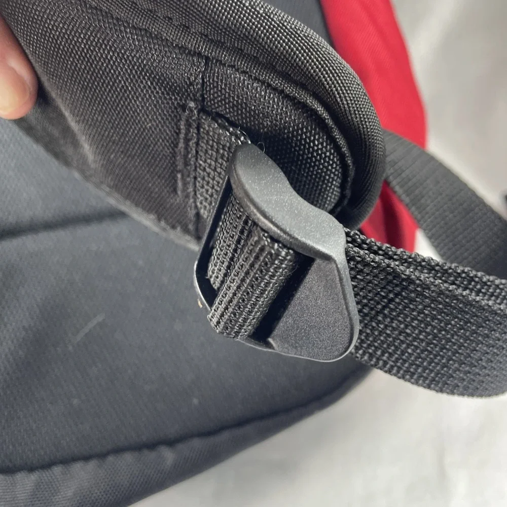 Nike Jordan Jumpman Classics Black Red Large Backpack‎ Zipper Pockets Nike Air